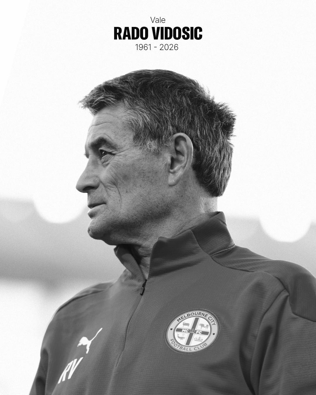 u8国际-哀悼，墨尔本城、布里斯班狮吼前主帅维多希奇离世，终年64岁
