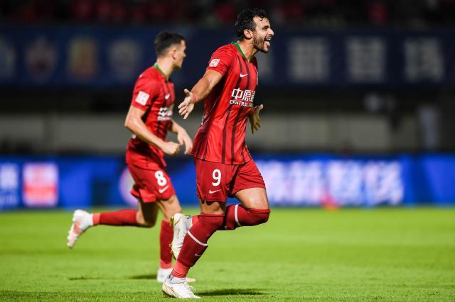 u8国际娱乐-【中超】艾克森破门多拉多点射 广州队1比1河南